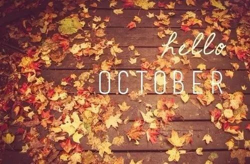 十月你好 送走九月迎来十月的句子